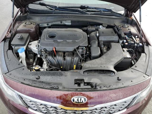 5XXGT4L35LG439474 - 2020 KIA OPTIMA LX BURGUNDY photo 11