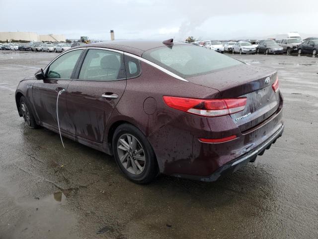 5XXGT4L35LG439474 - 2020 KIA OPTIMA LX BURGUNDY photo 2