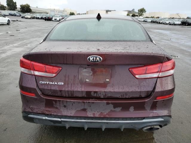 5XXGT4L35LG439474 - 2020 KIA OPTIMA LX BURGUNDY photo 6