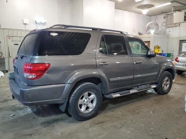 5TDBT44A55S253703 - 2005 TOYOTA SEQUOIA SR5 GRAY photo 3