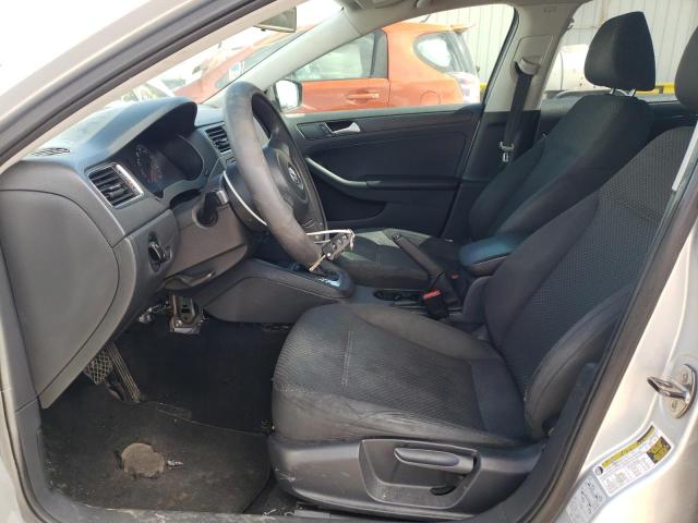 3VW2K7AJ7EM254552 - 2014 VOLKSWAGEN JETTA BASE SILVER photo 7