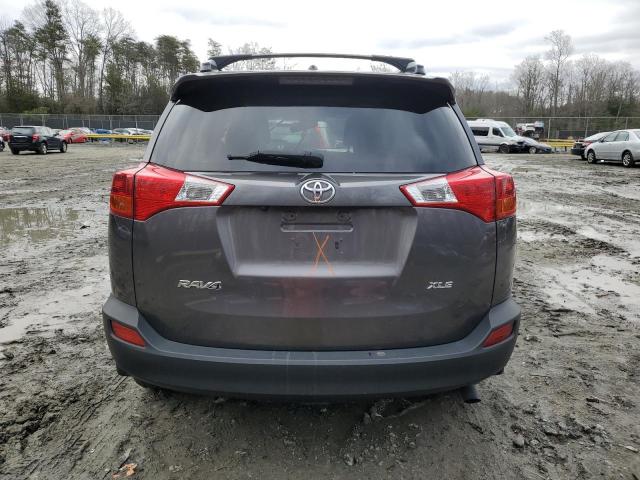 JTMWFREV2D5001936 - 2013 TOYOTA RAV4 XLE CHARCOAL photo 6