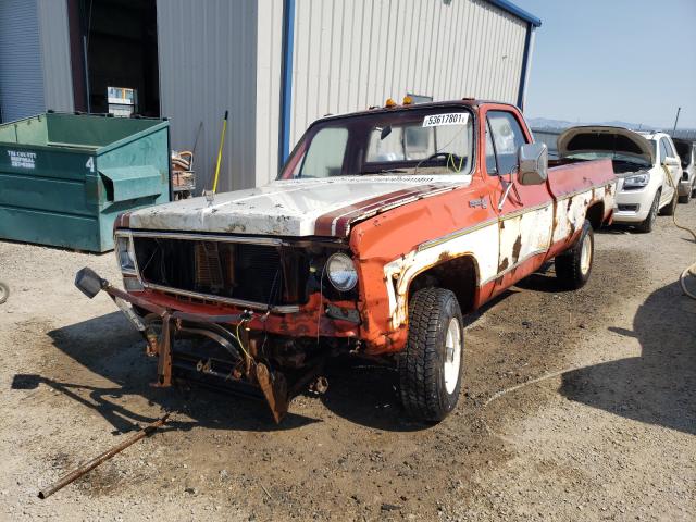 CKR147Z109776 - 1977 CHEVROLET CHEYENNE TWO TONE photo 2