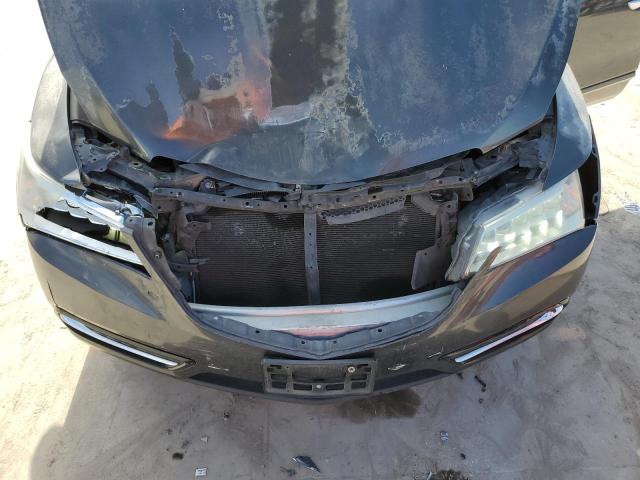 5FRYD4H46FB019246 - 2015 ACURA MDX TECHNOLOGY GRAY photo 12