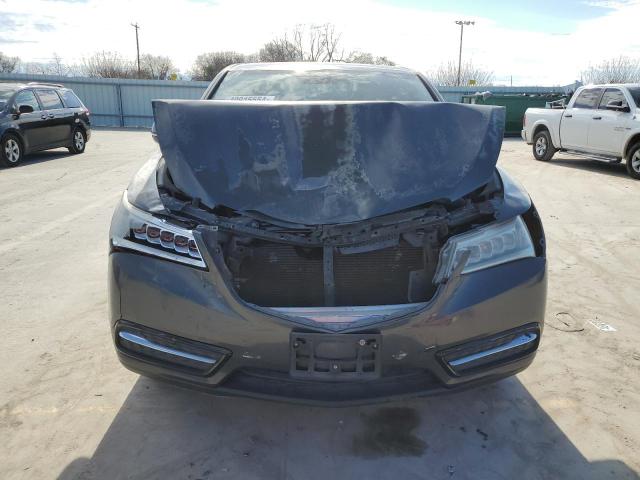 5FRYD4H46FB019246 - 2015 ACURA MDX TECHNOLOGY GRAY photo 5