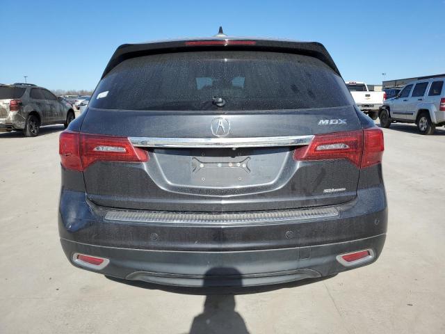 5FRYD4H46FB019246 - 2015 ACURA MDX TECHNOLOGY GRAY photo 6