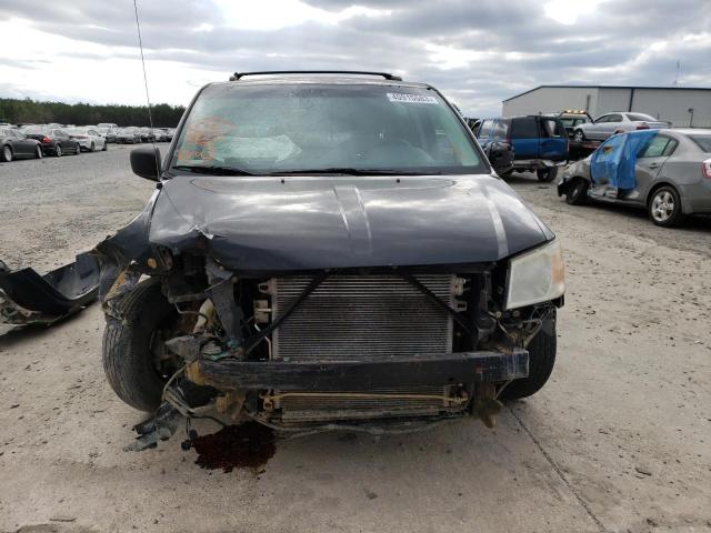 1D8HN44H48B165207 - 2008 DODGE GRAND CARA SE BLACK photo 5