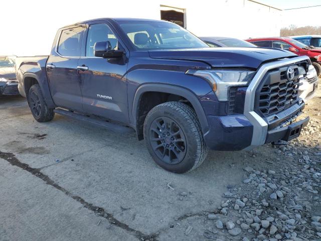 5TFJA5DB6NX008662 - 2022 TOYOTA TUNDRA CREWMAX LIMITED BLUE photo 4