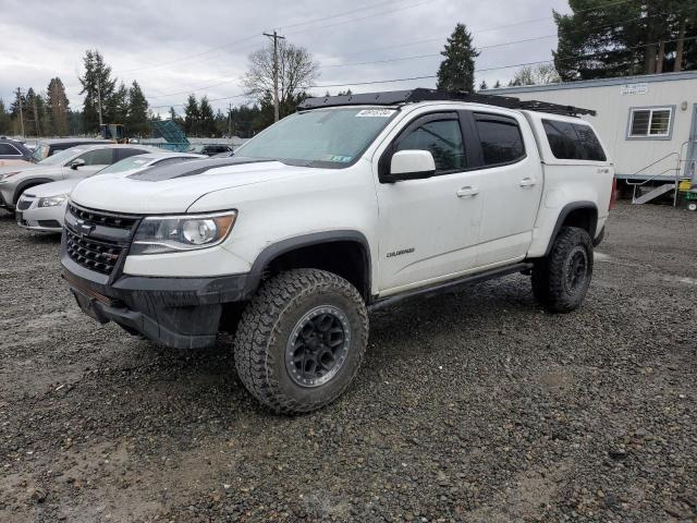 1GCGTEEN1K1219117 - 2019 CHEVROLET COLORADO ZR2 WHITE photo 1