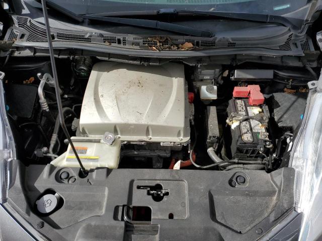 1N4BZ0CP6HC309401 - 2017 NISSAN LEAF S GRAY photo 11