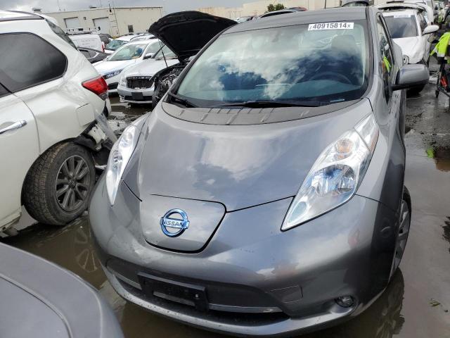 1N4BZ0CP6HC309401 - 2017 NISSAN LEAF S GRAY photo 5