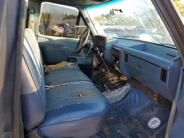 1FTEF14Y4HNA71694 - 1987 FORD F150 BLACK photo 10