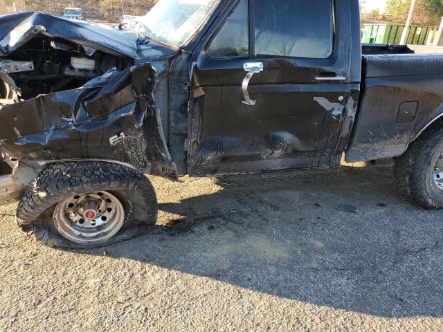 1FTEF14Y4HNA71694 - 1987 FORD F150 BLACK photo 7