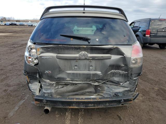2T1KR32E28C692319 - 2008 TOYOTA COROLLA MA XR GRAY photo 6