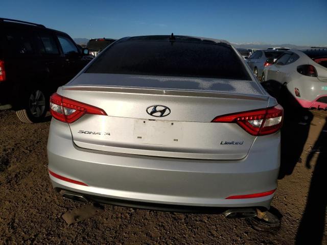 5NPE34AF2GH274367 - 2016 HYUNDAI SONATA SPORT SILVER photo 6