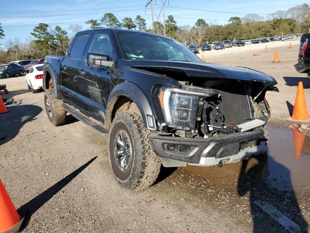 1FTFW1RG6MFC91931 - 2021 FORD F150 RAPTOR BLACK photo 4