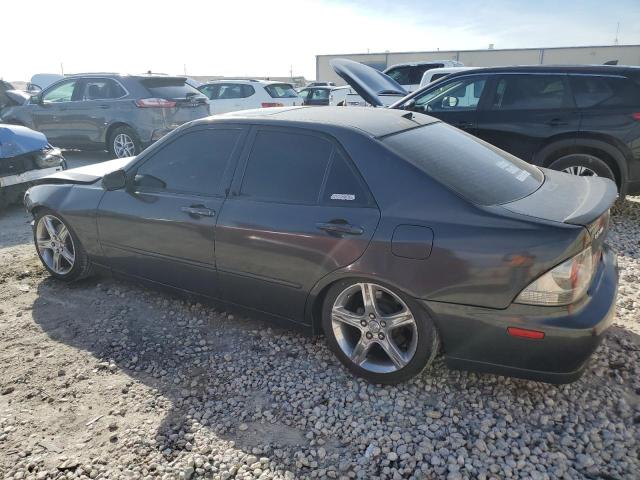 JTHBD182910006064 - 2001 LEXUS IS 300 BLACK photo 2