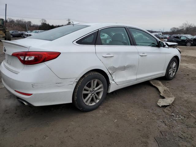 5NPE24AF4FH232297 - 2015 HYUNDAI SONATA SE WHITE photo 3