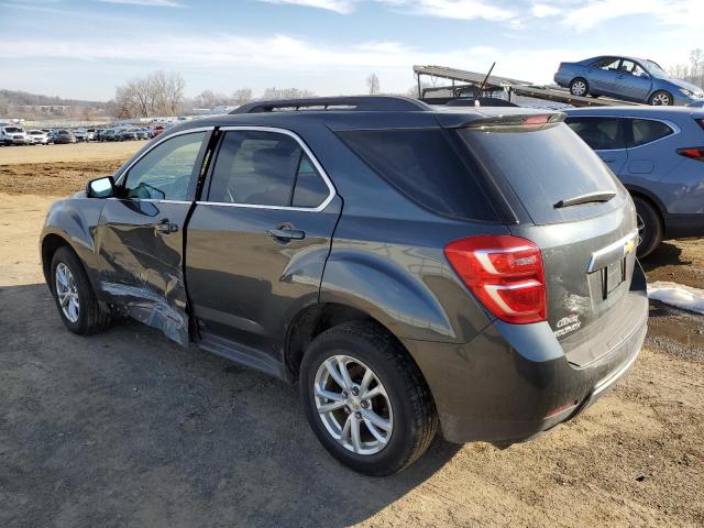 2GNALCEK5H1539423 - 2017 CHEVROLET EQUINOX LT GRAY photo 2