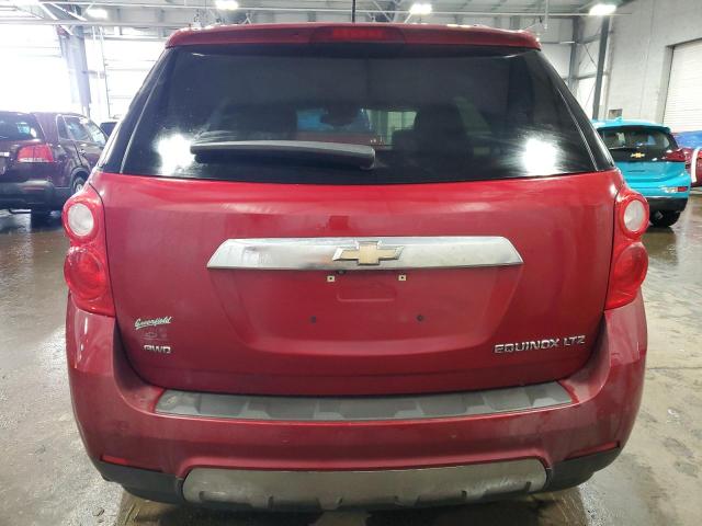 1GNFLHEK2FZ139987 - 2015 CHEVROLET EQUINOX LTZ RED photo 6