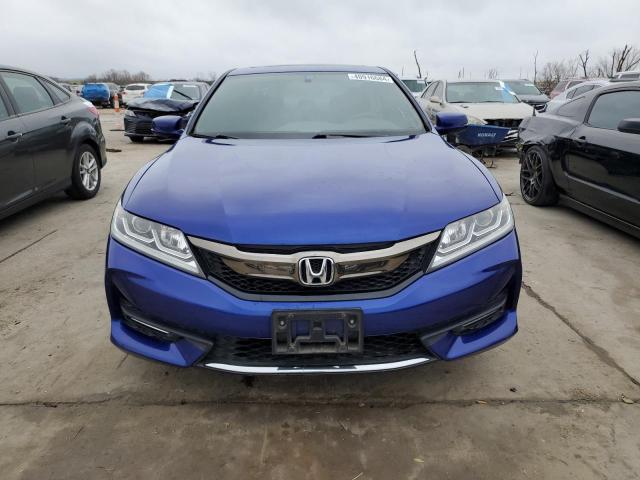 1HGCT1B78HA008701 - 2017 HONDA ACCORD EX BLUE photo 5