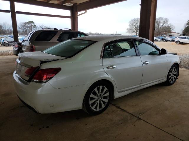 4T1BK3DB5BU408792 - 2011 TOYOTA AVALON BASE WHITE photo 3