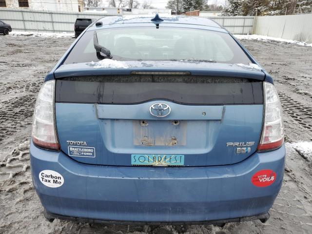 JTDKB20U763175693 - 2006 TOYOTA PRIUS BLUE photo 6