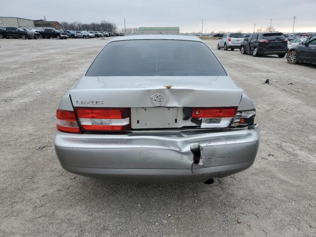 JT8BF28G015110618 - 2001 LEXUS ES 300 SILVER photo 6