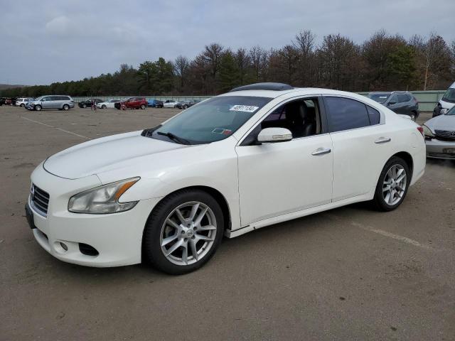 1N4AA5AP1AC829238 - 2010 NISSAN MAXIMA S WHITE photo 1