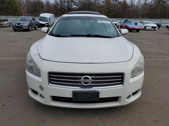 1N4AA5AP1AC829238 - 2010 NISSAN MAXIMA S WHITE photo 5