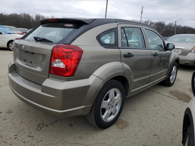 1B3HB28B38D681145 - 2008 DODGE CALIBER TAN photo 3