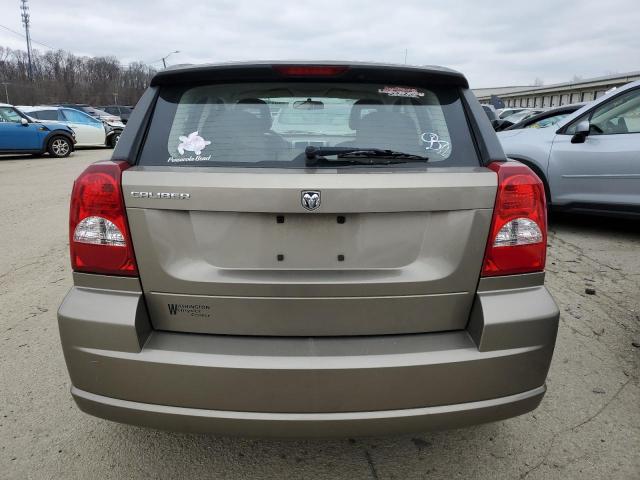 1B3HB28B38D681145 - 2008 DODGE CALIBER TAN photo 6