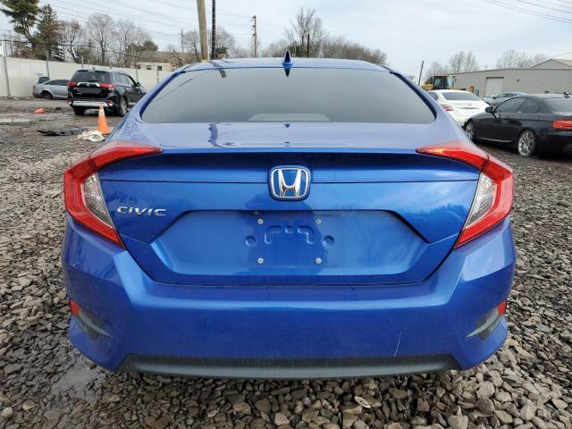 2HGFC2F77JH532748 - 2018 HONDA CIVIC EX BLUE photo 6