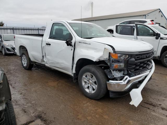 3GCNAAED6NG632976 - 2022 CHEVROLET SILVERADO C1500 WHITE photo 4