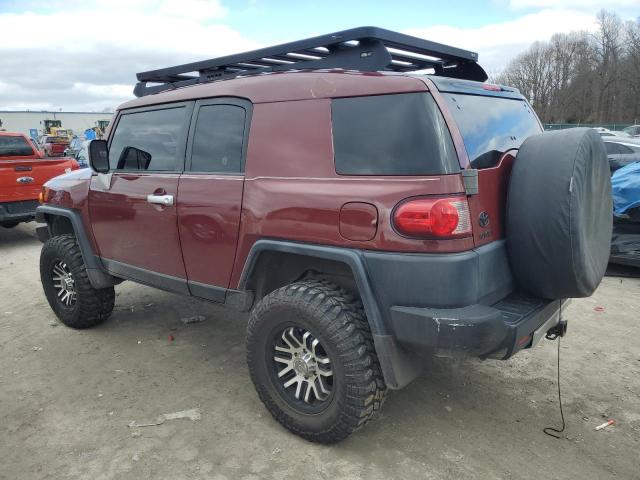 JTEBU11F08K016717 - 2008 TOYOTA FJ CRUISER BURGUNDY photo 2