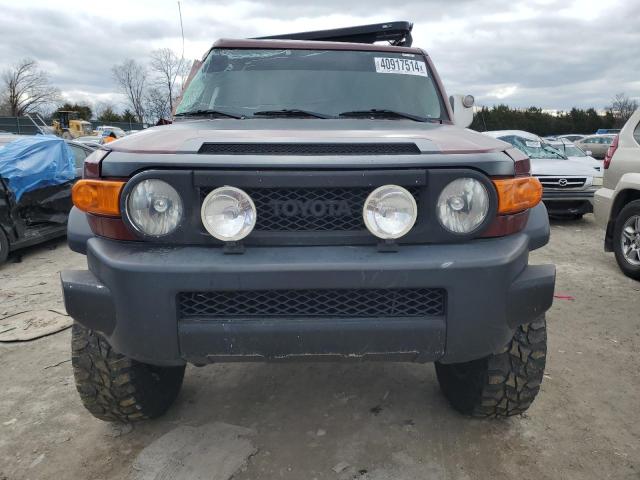 JTEBU11F08K016717 - 2008 TOYOTA FJ CRUISER BURGUNDY photo 5