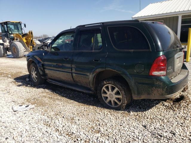 5GADT13S842227511 - 2004 BUICK RAINIER CXL GREEN photo 2