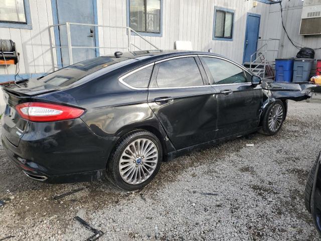 3FA6P0K92FR162115 - 2015 FORD FUSION TITANIUM BLACK photo 3