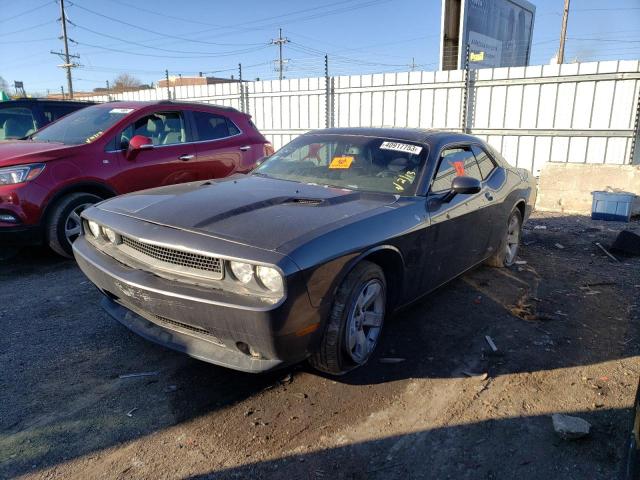 2C3CDYAG7DH724785 - 2013 DODGE CHALLENGER SXT GRAY photo 1