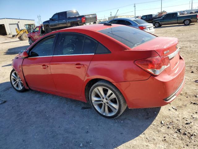 1G1PC5SB9F7220988 - 2015 CHEVROLET CRUZE LT RED photo 2