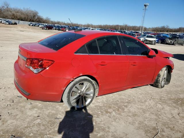 1G1PC5SB9F7220988 - 2015 CHEVROLET CRUZE LT RED photo 3