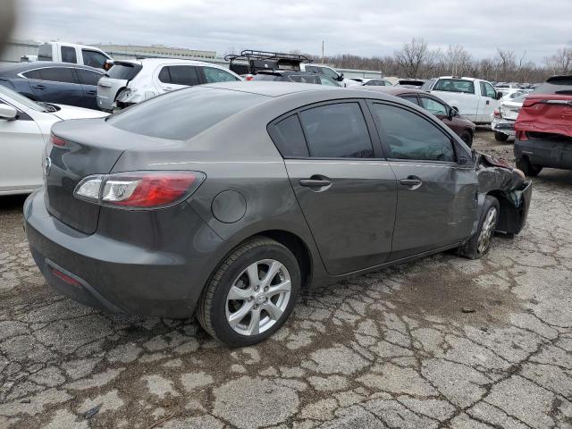 JM1BL1VF3B1367460 - 2011 MAZDA 3 I GRAY photo 3