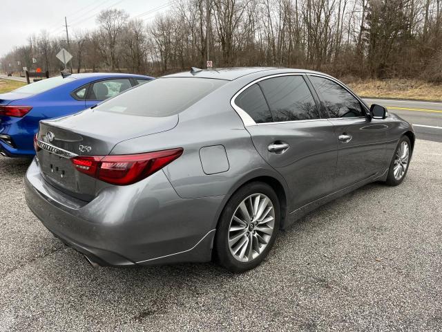 JN1EV7BR5NM340839 - 2022 INFINITI Q50 LUXE GRAY photo 4