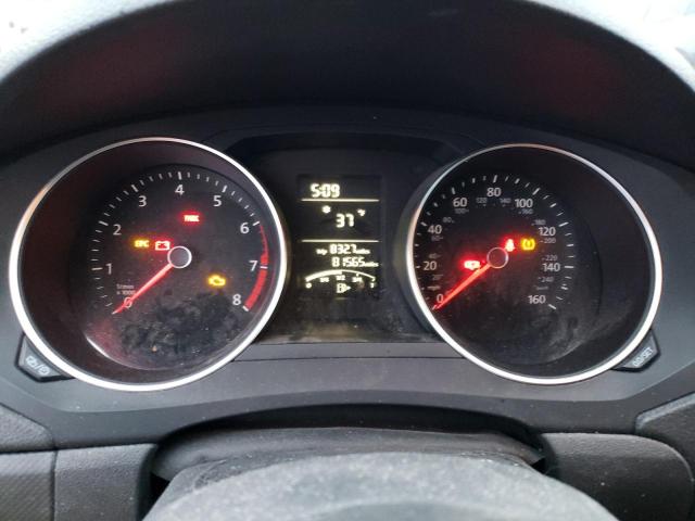 3VW1K7AJ7FM352025 - 2015 VOLKSWAGEN JETTA BASE BLUE photo 9