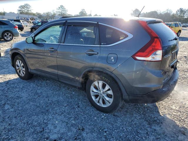 5J6RM3H59CL000587 - 2012 HONDA CR-V EX GRAY photo 2