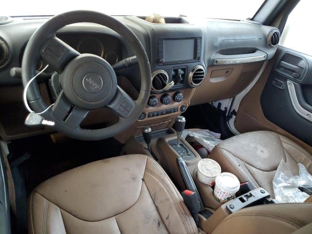 1C4HJWEG7HL748618 - 2017 JEEP WRANGLER U SAHARA WHITE photo 8