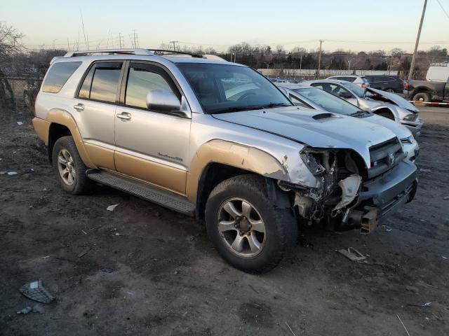 JTEBT14RX30002966 - 2003 TOYOTA 4RUNNER SR5 SILVER photo 4