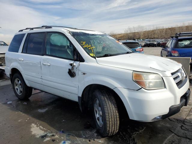 2HKYF185X6H528051 - 2006 HONDA PILOT EX WHITE photo 4