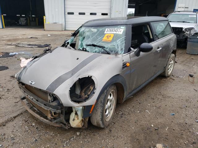 WMWZF3C50DT489810 - 2013 MINI COOPER CLUBMAN TWO TONE photo 2