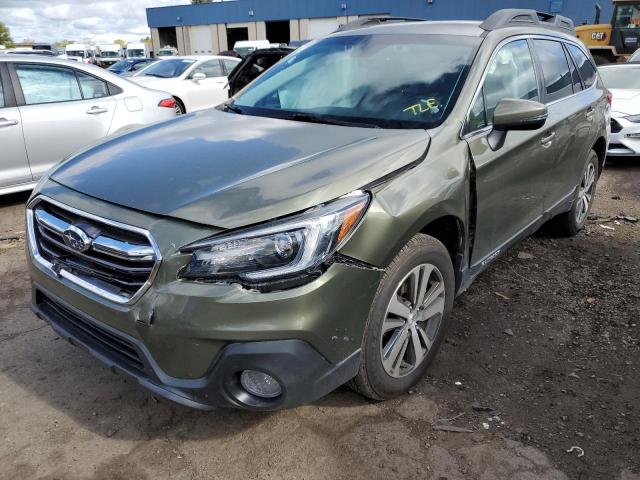 4S4BSENC4K3344608 - 2019 SUBARU OUTBACK 3.6R LIMITED GREEN photo 2